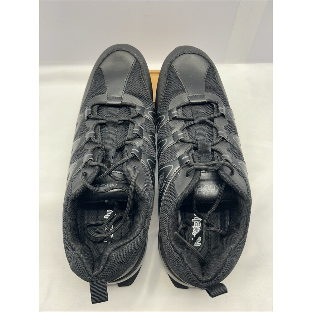 Kricely Trail Shoes Mens SZ 15 Solid Black Excellent Condition - Picture 2 of 9
